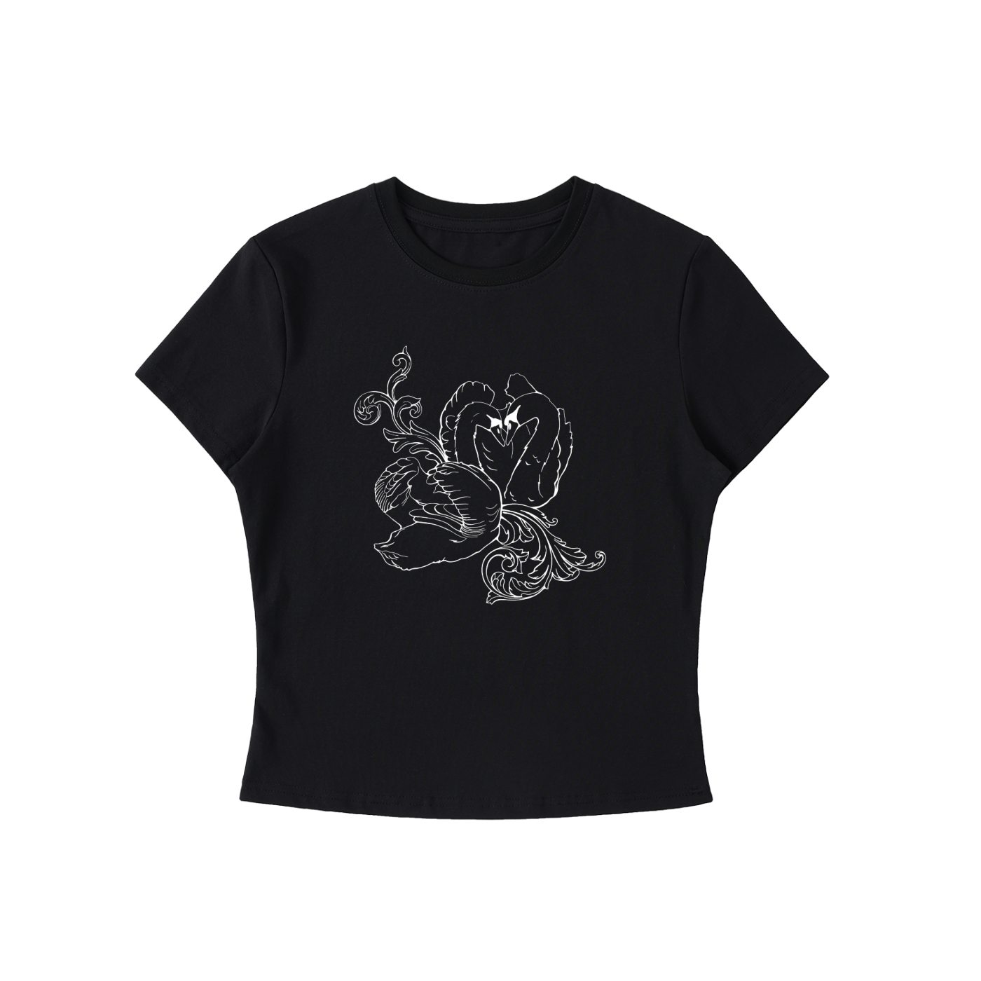 I'm Glad You're Here Womens Bodycon Crewneck T-Shirt